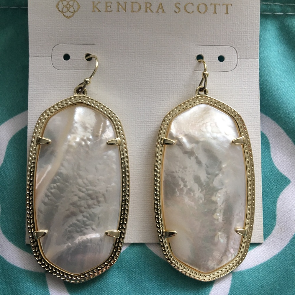 Elle Gold Drop Earrings Kendra Scott